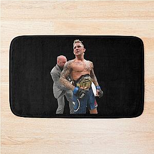 Dustin Poirier Vintage Sticker Bath Mat
