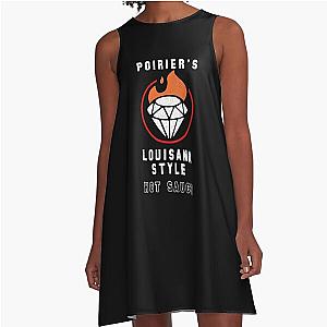 Loves Music Dustin Poirier Louisana Style Vintage Hot Sauce Photography A-Line Dress