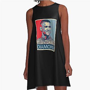 People Classic Dustin Poirier Diamond Vintage Style A-Line Dress
