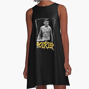 Awesome First Day Team Dustin Poirier A-Line Dress