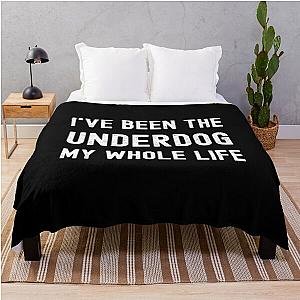 Dustin Poirier Quote Throw Blanket