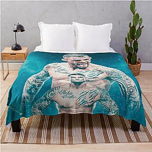 Dustin Poirier Design Throw Blanket