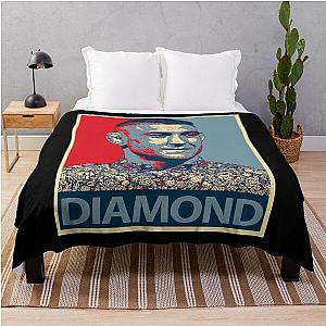 People Dustin Poirier Girl Diamond Vintage Style Throw Blanket