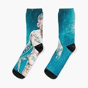 Dustin Poirier Design Socks