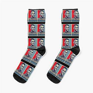 People's Classic Dustin Poirier Just a Girl Diamond Vintage Style Socks
