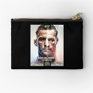 Conor McGregor Dustin Poirier Poster Zipper Pouch