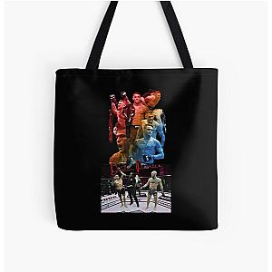 Dustin Poirier Over Print Tote Bag