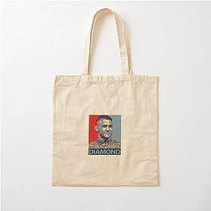 People Dustin Poirier Diamond Vintage Style Cotton Tote Bag