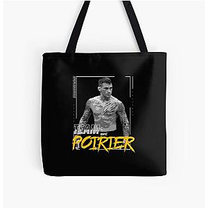 Awesome First Day With Dustin Poirier Vintage Style Tote Bag