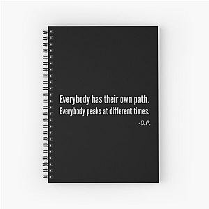 Dustin Poirier Spiral Notebook