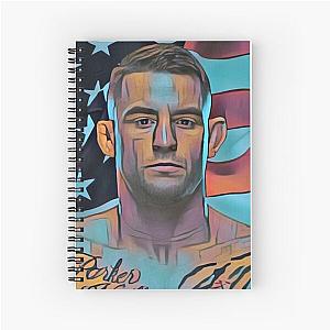 Dustin Poirier Essential Vintage Spiral Notebook