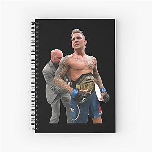 Dustin Poirier Spiral Notebook