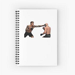Dustin Poirier Vintage Spiral Notebook