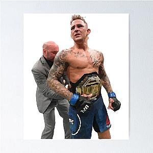 Dustin Poirier Vintage Poster 2