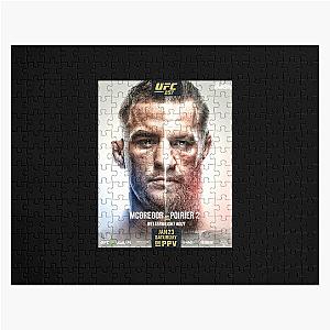 Conor McGregor Dustin Poirier Poster Jigsaw Puzzle