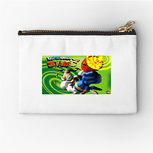 Earthworm Jim Decor Earthworm Jim Zipper Pouches