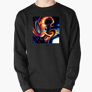 Earthworm Jim Label Earthworm Jim Sweatshirts