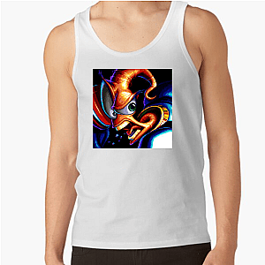 Earthworm Jim Label Earthworm Jim Tank Tops
