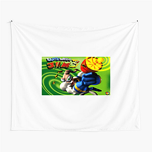 Earthworm Jim Decor Earthworm Jim Tapestries