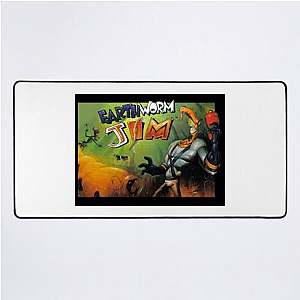 Earthworm Jim Line Earthworm Jim Mouse Pads