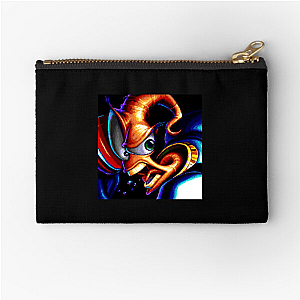 Earthworm Jim Label Earthworm Jim Zipper Pouches