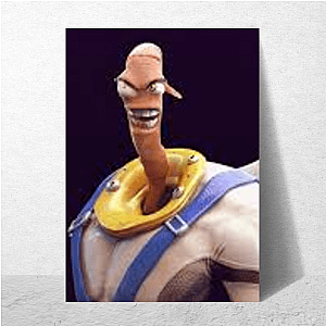 Earthworm Jim Drop Earthworm Jim Posters