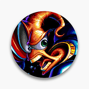 Earthworm Jim Label Earthworm Jim Pins