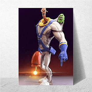 Earthworm Jim Style Earthworm Jim Posters