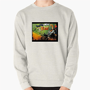 Earthworm Jim Line Earthworm Jim Sweatshirts