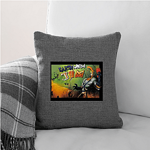 Earthworm Jim Line Earthworm Jim Pillows Cover