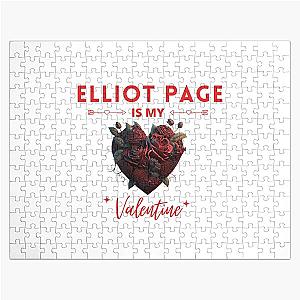 Elliot Page Is My Valentine Jigsaw Puzzle