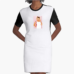 Emma Bunton Iconic Pigtails and Solo Hits Motif Emma Bunton Dresses