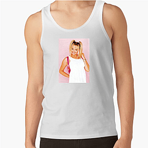 Emma Bunton Iconic Pigtails and Solo Hits Motif Emma Bunton Tank Tops