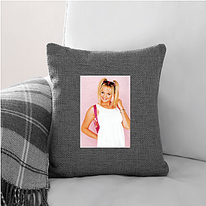 Emma Bunton Iconic Pigtails and Solo Hits Motif Emma Bunton Pillows Cover