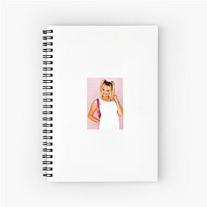 Emma Bunton Iconic Pigtails and Solo Hits Motif Emma Bunton Notebook