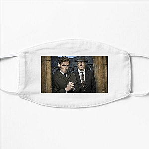 Endeavour Unraveling Oxford's Darkest Secrets Aesthetic Endeavour Face Masks