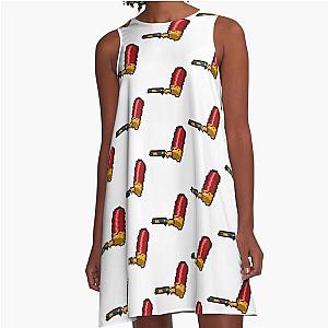 Red Shotgun Kin Enter the Gungeon A line Dress