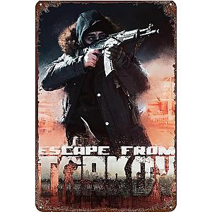 VINTAGE Escape from tarkov Game Poster Farm Home metal painting