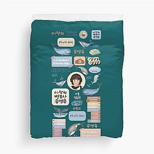 Extraordinary Attorney Woo Duvet Cover