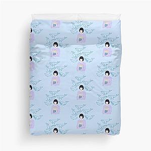 Extraordinary attorney Woo whale background Duvet Cover