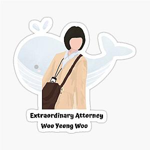 extraordinary attorney whale sticker