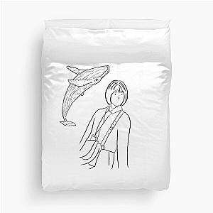 Extraordinary attorney & Large whale duvet cover