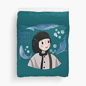 Extraordinary Attorney Woo Whales Duvet Cover