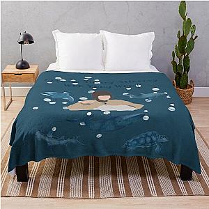 Extraordinary Attorney Woo Whale Throw Blanket