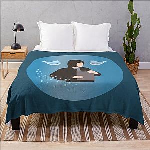 Extraordinary Attorney Woo Woo whale Throw Blanket