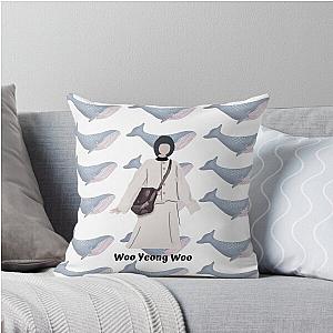 Extraordinary Attorney Who Whale Throw Pillow