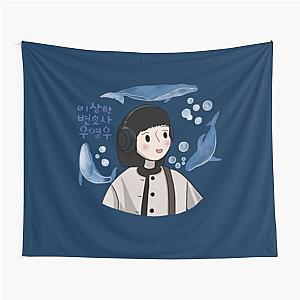Extraordinary Attorney Woo Whales Tapestry