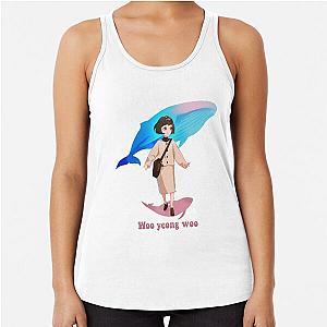 Extraordinary Attorney Woo Whale Racerback Tank Top