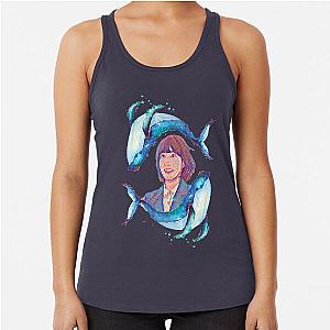 Whales Design Racerback Tank Top