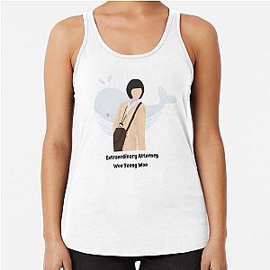Extraordinary Attorney Woo Whale Racerback Tank Top